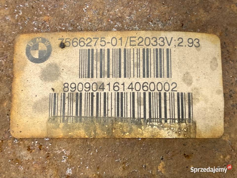 MOST DYFER TYŁ BMW E92 7566275 30 245 0513