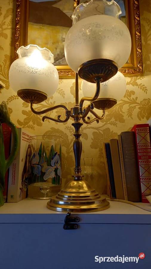 Stara lampa Salonowa Wyposażenie wnętrz mazowieckie Warszawa sprzedam