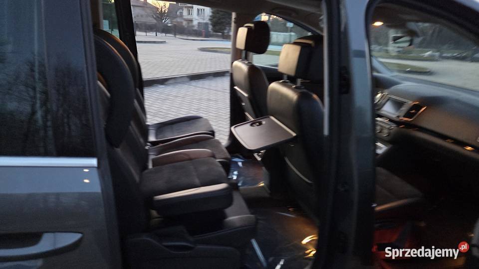 VW Sharan Automat DSG Salon Polska Super Stan asystent parkowania Gdów sprzedam