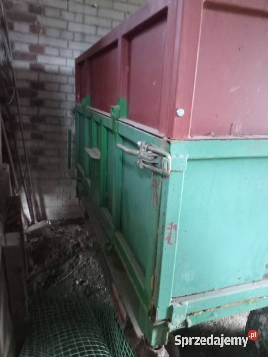 Przyczepa wywrotka 4t jednoosiowa Lublin sprzedam