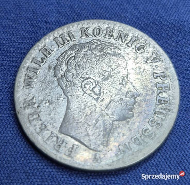 Prusy 4 grosze 16 talar 1822Fryderyk Wilhelm III
