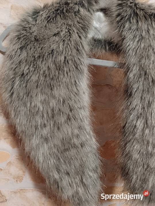 Ekskluzywny futrzany kołnierz z Londynu futrzana Kraków