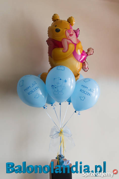 Bajkowe balony foliowe z helem Katowicez dostawą śląskie Katowice