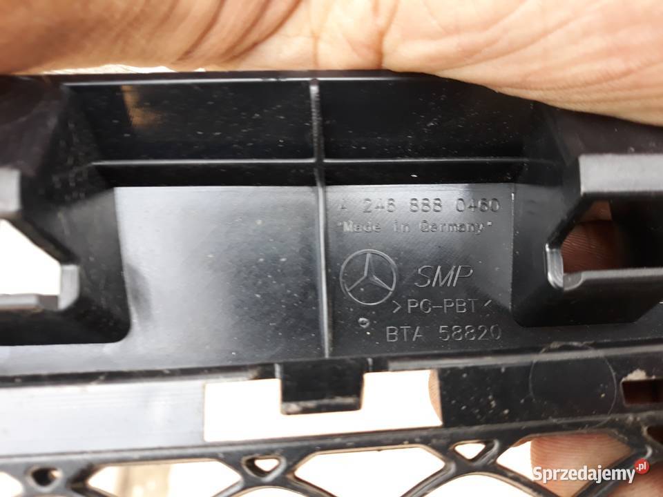 MERCEDES W246 LIFT GRILL ATRAPA ZDERZAKA PRZÓD osobowe Międzychód
