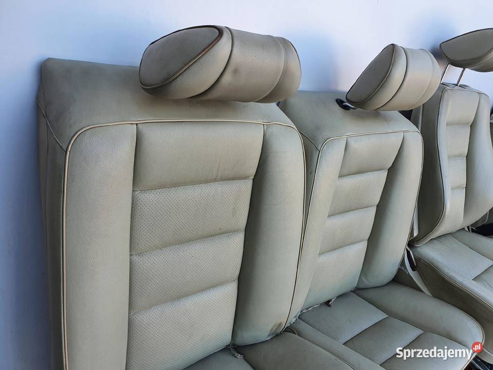 Mercedes W126 Coupe SEC FOTELE KOMPLET FOTELI