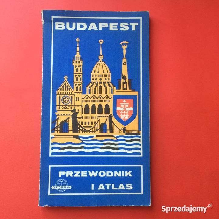 1895 Przewodnik i Atlas Budapesztu zachodniopomorskie Szczecin