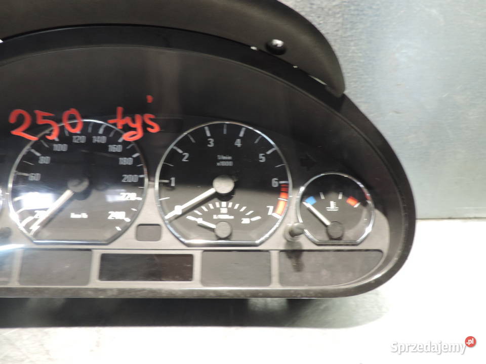 LICZNIK WYŚWIETLACZ ZEGAR BMW 3 E46 8380144 Nowy Sącz