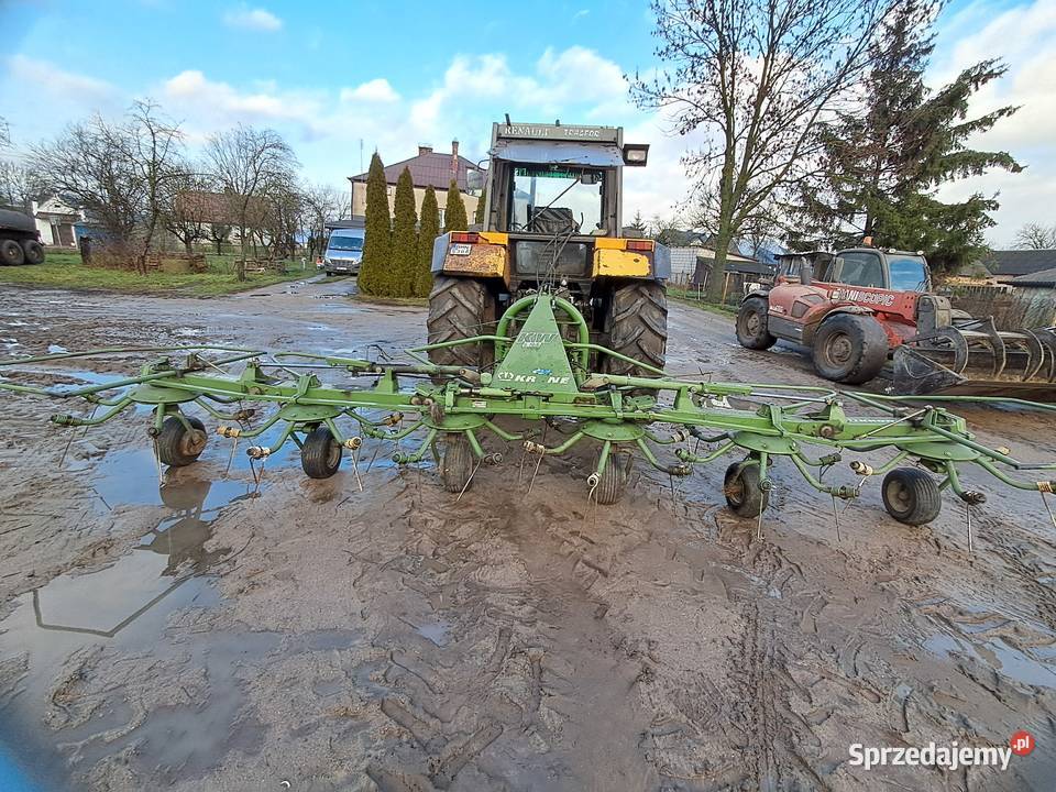 Przetrząsarka przewracarka krone kw 670 podlaskie