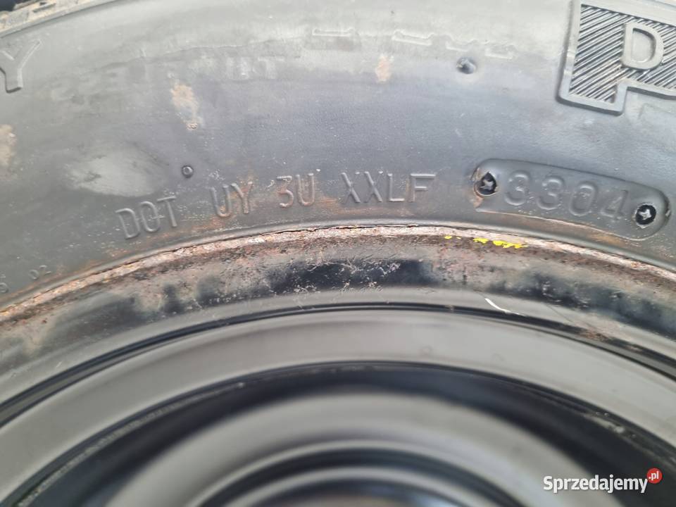 KOŁO DOJAZDOWE 12580 R15 98ABNA 2150836 4x108