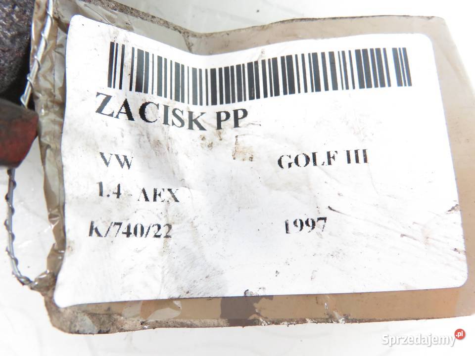 ZACISK PRAWY PRZÓD VW GOLF III 14 1H0615124C małopolskie