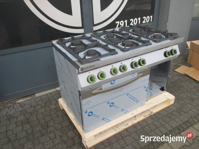 Nowa Kuchnia Gazowa 6palnikowa z piekarnikiem Gastronomia Ostrów Wielkopolski sprzedam