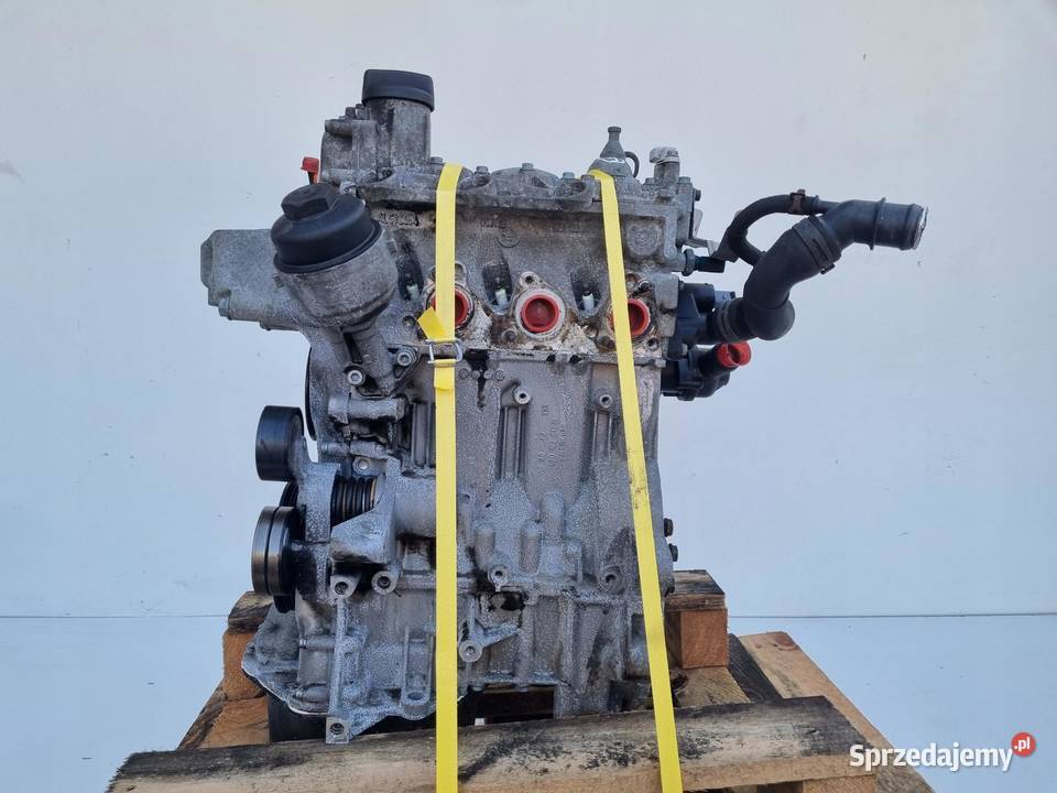 SILNIK KOMPLET VW FOX 12 6V 55 ładna kompresja Silniki kompletne Rudka