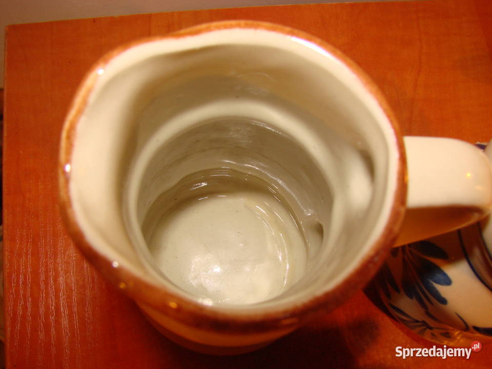 Bolesłąwiec fajansowy dzbanek wazonik pomorskie Pruszcz Gdański sprzedam