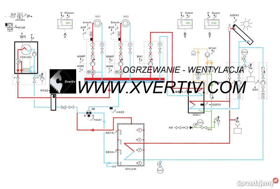 Wolf Czujnik Przylgowy Obiegu Mieszajacego sprzedam