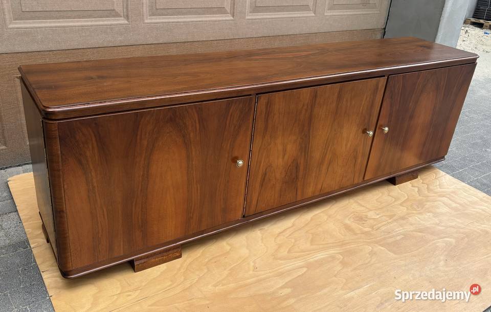 KomodaSzafka RTV Orzechowa Art Deco 195 piękna Warszawa