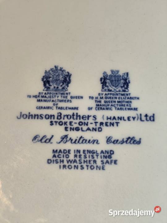 Talerz obiadowy Johnson Brothers Old Britain Poddębice