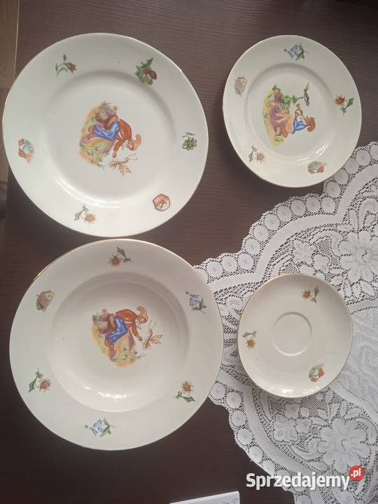 Zestaw porcelanowy Chodziez Pabianice