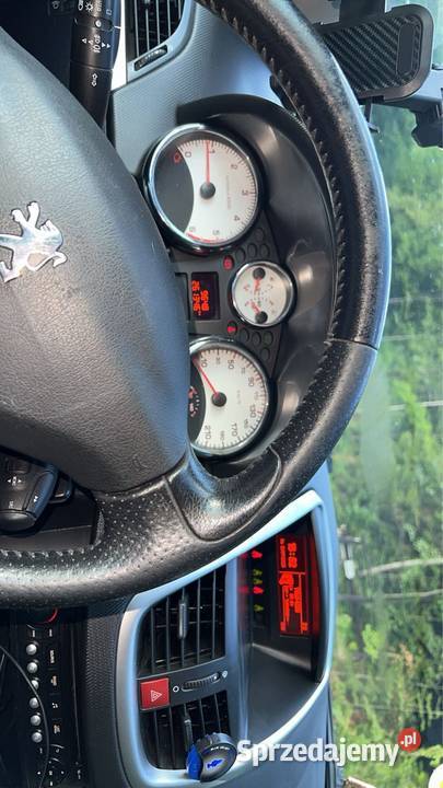 PEUGEOT 207 16HDI 90 Ładny stan JBL lakier metallic Grybów