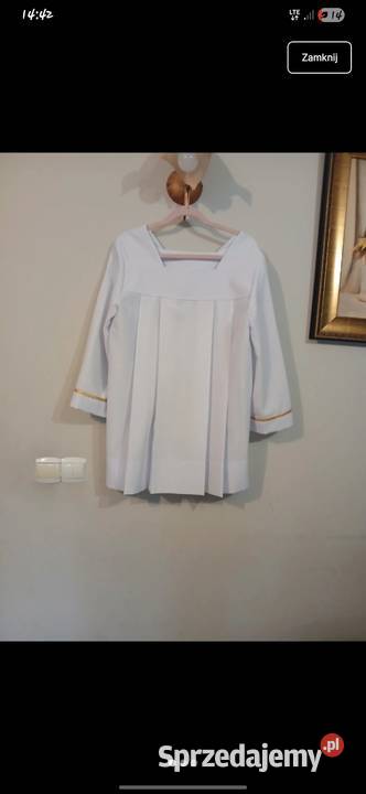 Sprzedam zastaw z albą Pozostałe Tomaszów Bolesławiecki sprzedam