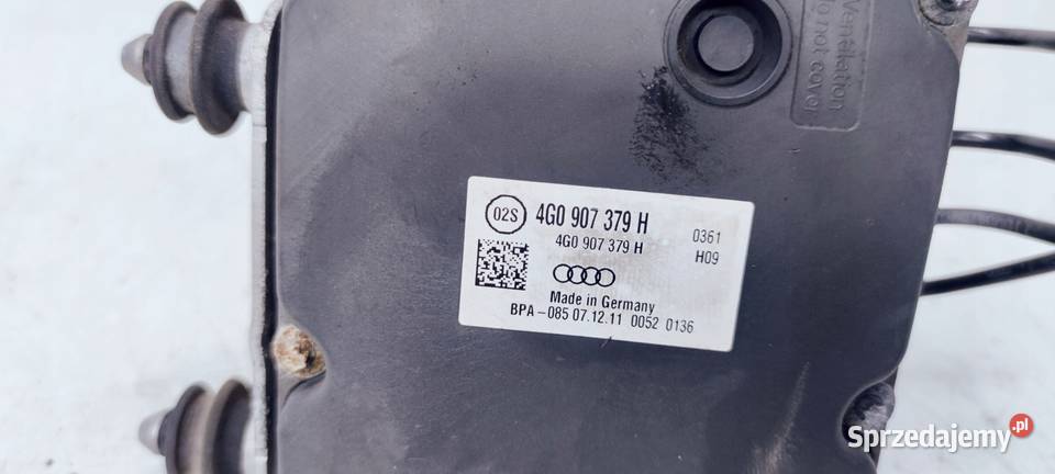 POMPA ABS ESP AUDI A6 C7 A7 4G0907379H Przystajń