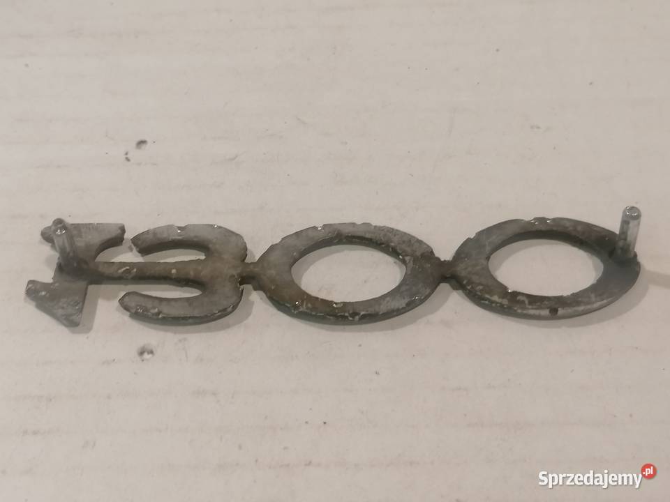 logo emblemat cyfry z klapy Dacia 1300 r7479 Piotrków Trybunalski