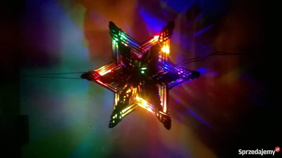 gwiazda z wikliny papierowej inny kolor Dekoracje i ozdoby pomorskie Wyczechy