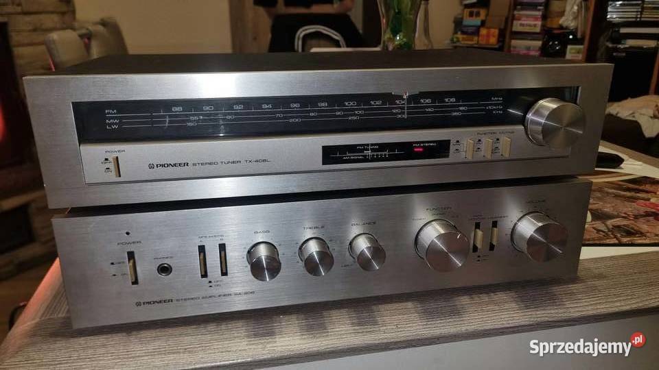 Wzmacniacz Pioneer SA408 plus tuner Pioneer Warta