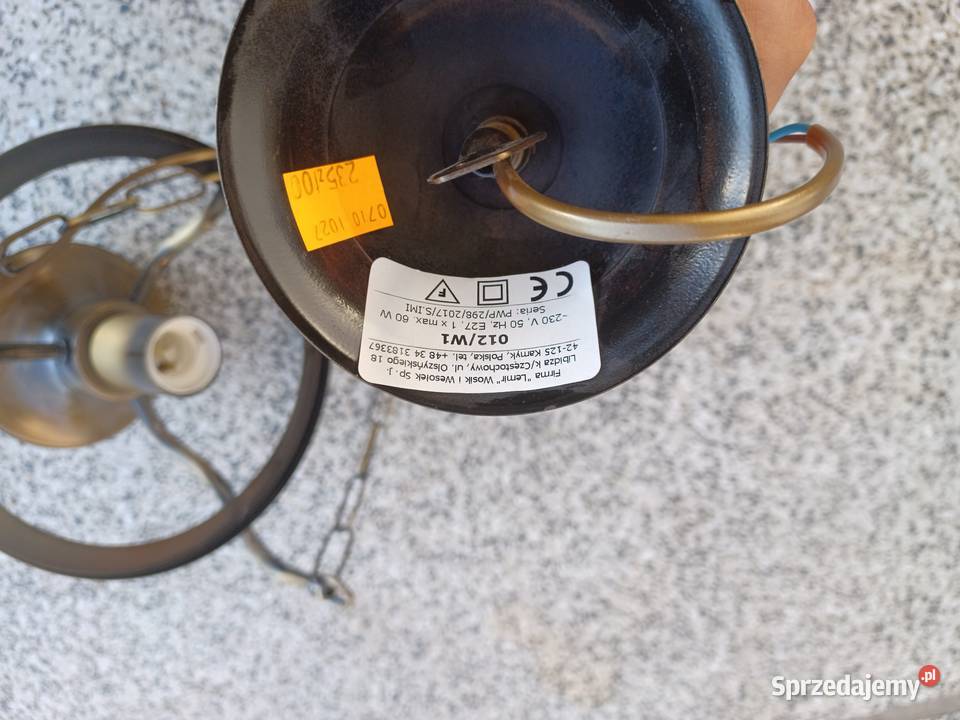 Sprzedam nieużywany Żyrandol Chełm