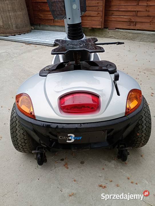 Wózek skuter inwalidzki City Tour 3 w całości na Frampol