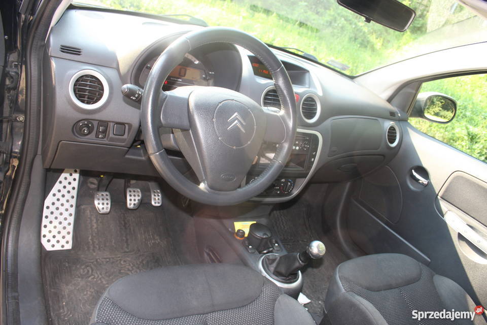 Citroen C2 VTS 16 16V 125 Piękny Czarny Kraków kierownica po prawej stronie Kraków