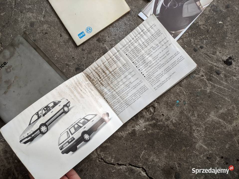 Instrukcja obsługi książka serwisowa VW passat Pozostałe Złoczew
