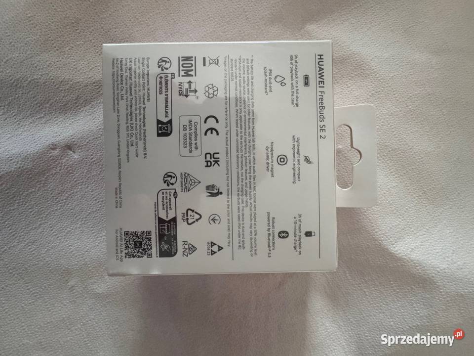 Słuchawki douszne HUAWEI FreeBuds SE 2 Audio Wiązowna