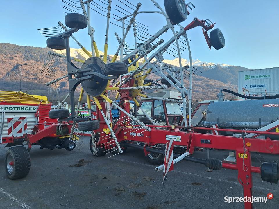 Zgrabiarka dwukaruzelowa Pottinger Krone Stan Łomża