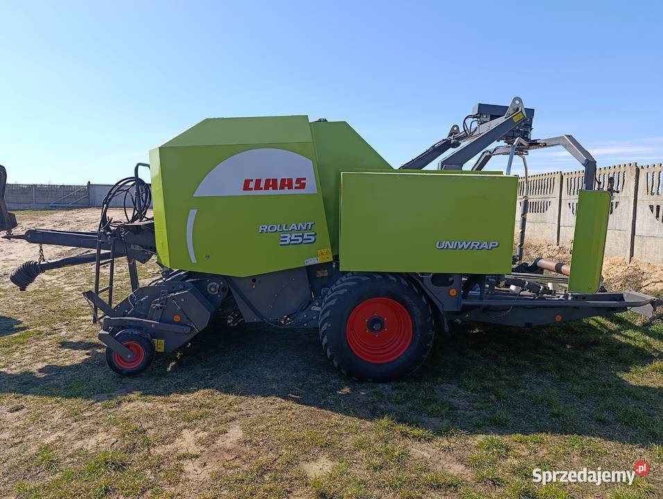 Prasoowijarka Claas Rollant 355 Uniwrap Mońki
