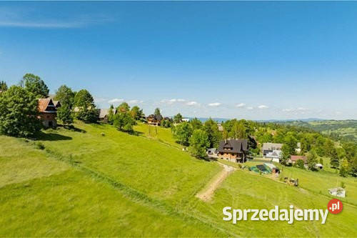 Działka budowlana z widokiem na Tatry BUSTRYK utwardzona