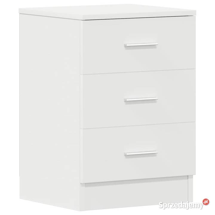vidaXL Szafka nocna biała 38x35x56 SKU800450 mazowieckie Warszawa