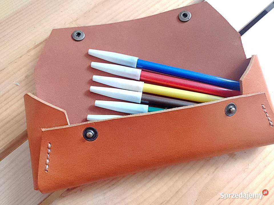 Piórnik ze skóry naturalnej Kielce sprzedam