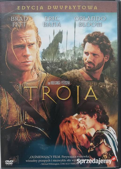 Troja 2DVD Brad Pitt Orlando Bloom Diane Kruger Filmy Łódź