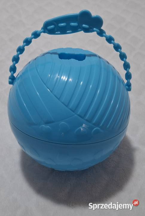 Pojemnik niebieski otwierany kula serca na Czeladź sprzedam