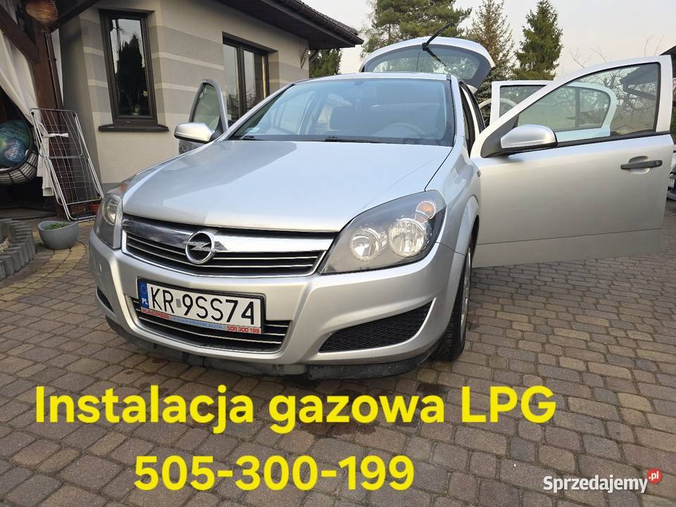 Opel Astra 14 Instalacja gazowa LPG immobilizer Dąbrowa Górnicza