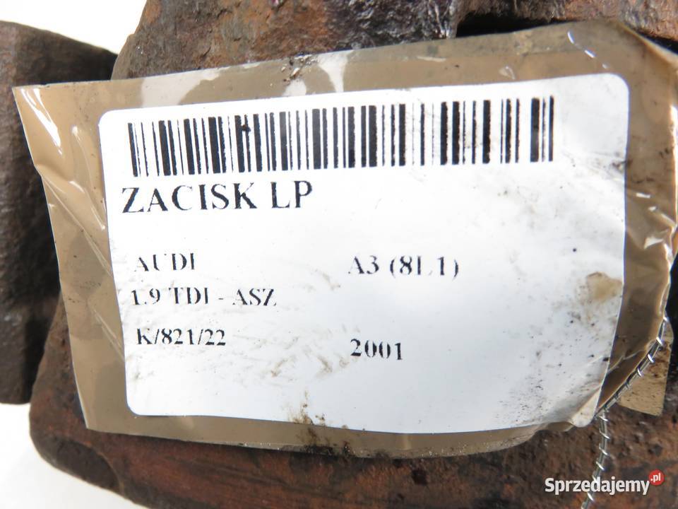 ZACISK LEWY PRZÓD AUDI A3 8L 19 TDI ASZ DUZY 312 małopolskie