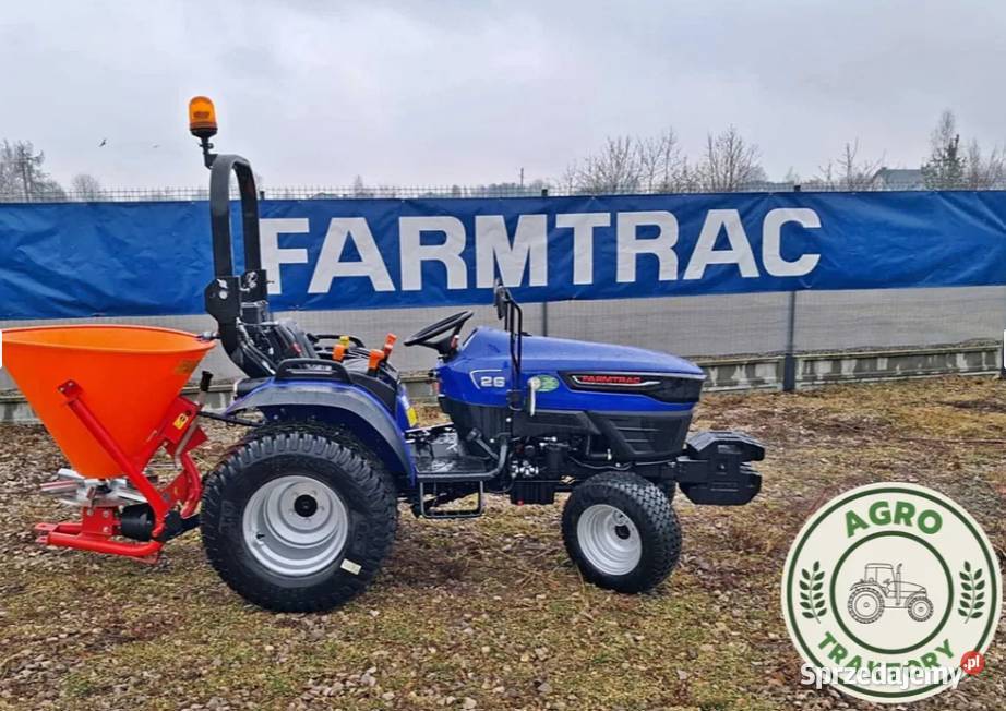 Ciągnik FARMTRAC 26 2025 nie kubota komunalny 4 Farmtrac Wyszków
