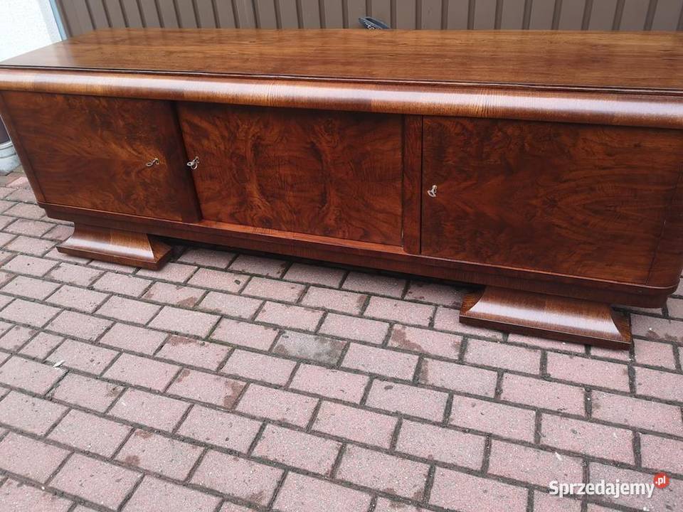 Komoda ARTDECO RTV Niska OrzechDąb 200 Solidna Swarzędz
