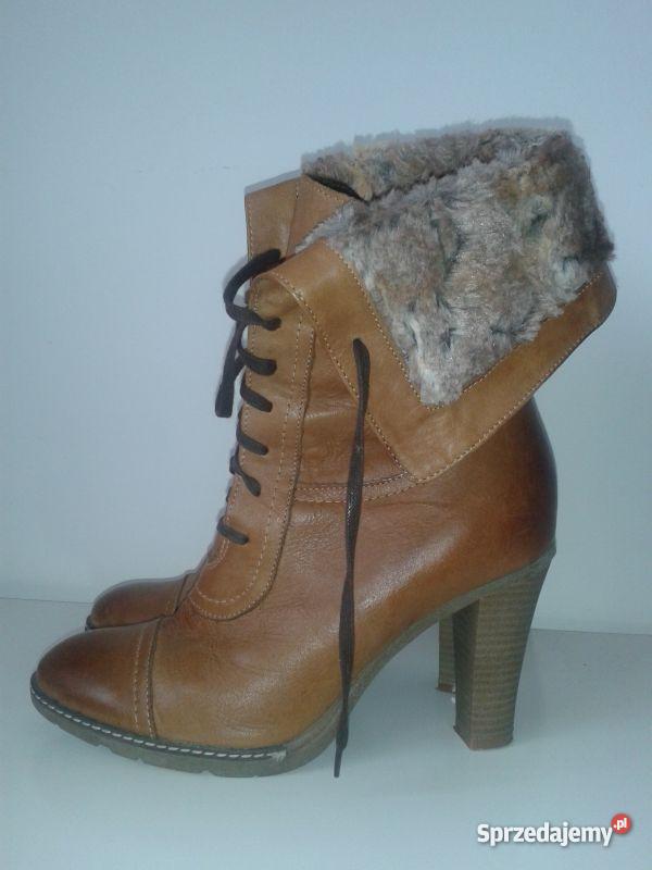 Kozaki z futerkiem 38