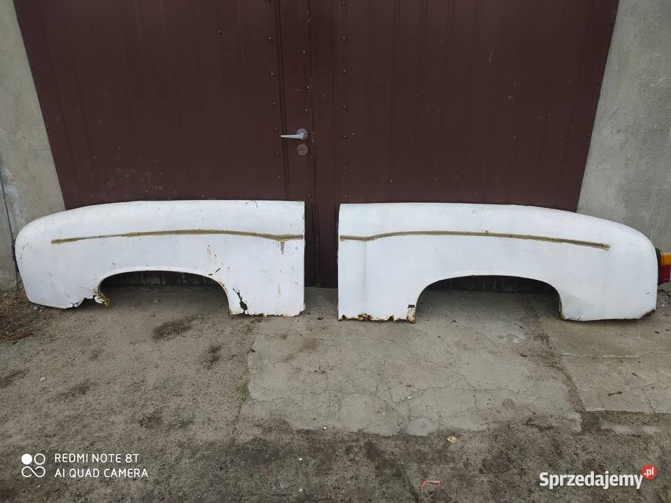 Błotniki metalowe tylne do Syreny osobowe Ostrów Wielkopolski sprzedam