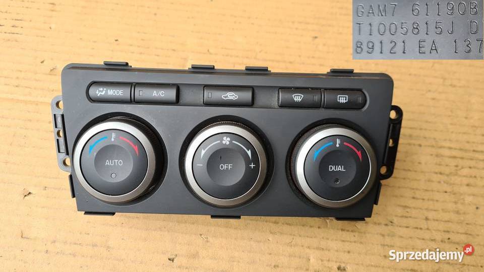 Mazda 6 GH panel sterowania ogrzewania Wyposażenie wnętrza dolnośląskie sprzedam