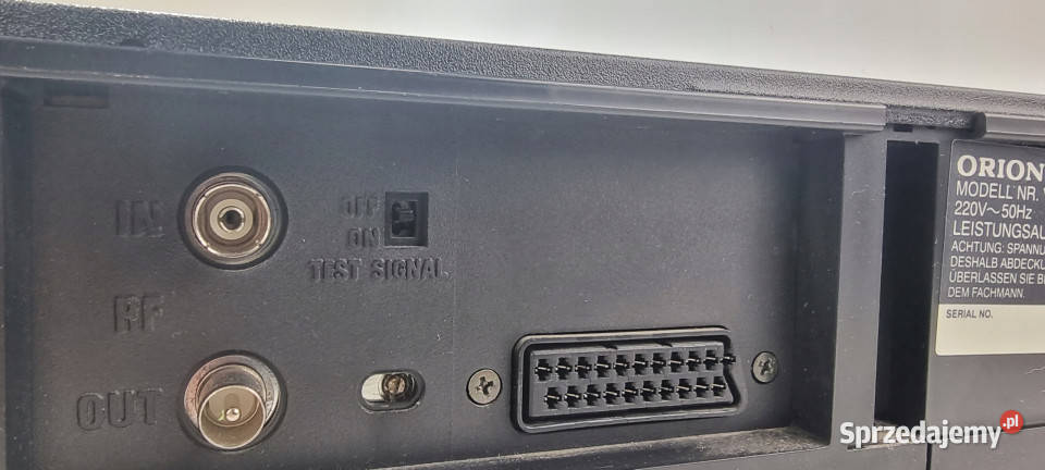 Video magnetowid Orion VH VHS VH1177 sprzedam