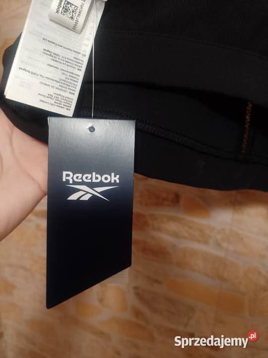 4648 Reeboke Czarny top fitness treningowa Kraków