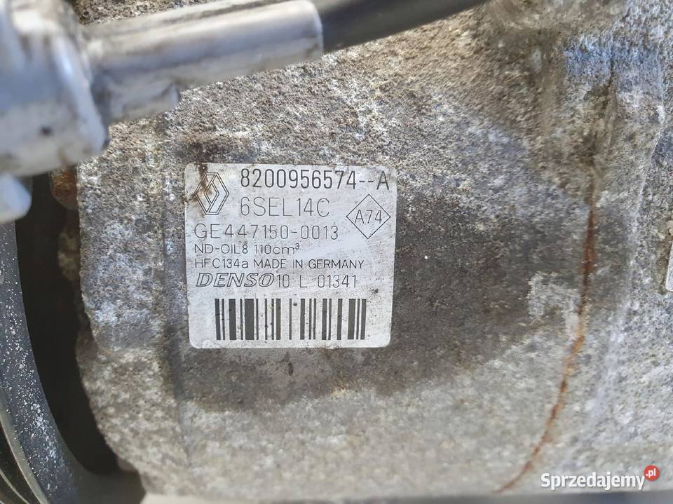 SPRĘŻARKA KLIMATYZACJI Renault Megane III 19 dCi Chełm