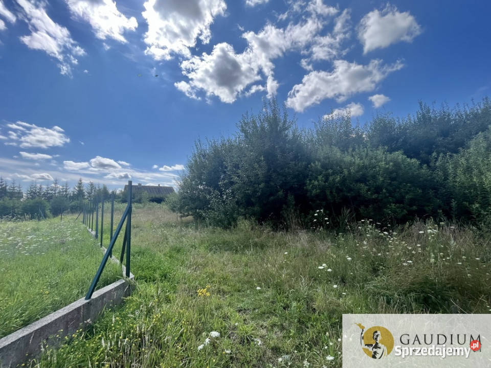 Działka z pozwoleniem na budowę Otomino kGdańska pomorskie